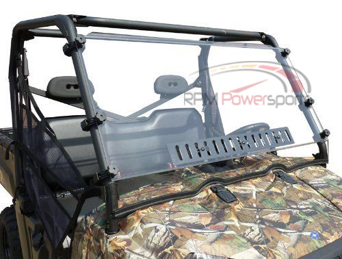 UTV Windshield Vent Kit – Adjustable Louver Vents For Hard Polycarbonate Windshields, Anti-Fog & Waterproof