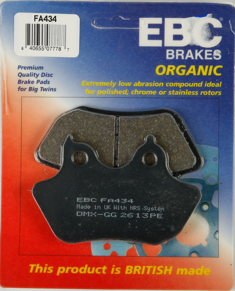 EBC BRAKE PADS Fits: Harley-Davidson FLSTC Heritage Softail Classic ...