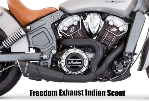 freedom exhaust indian scout