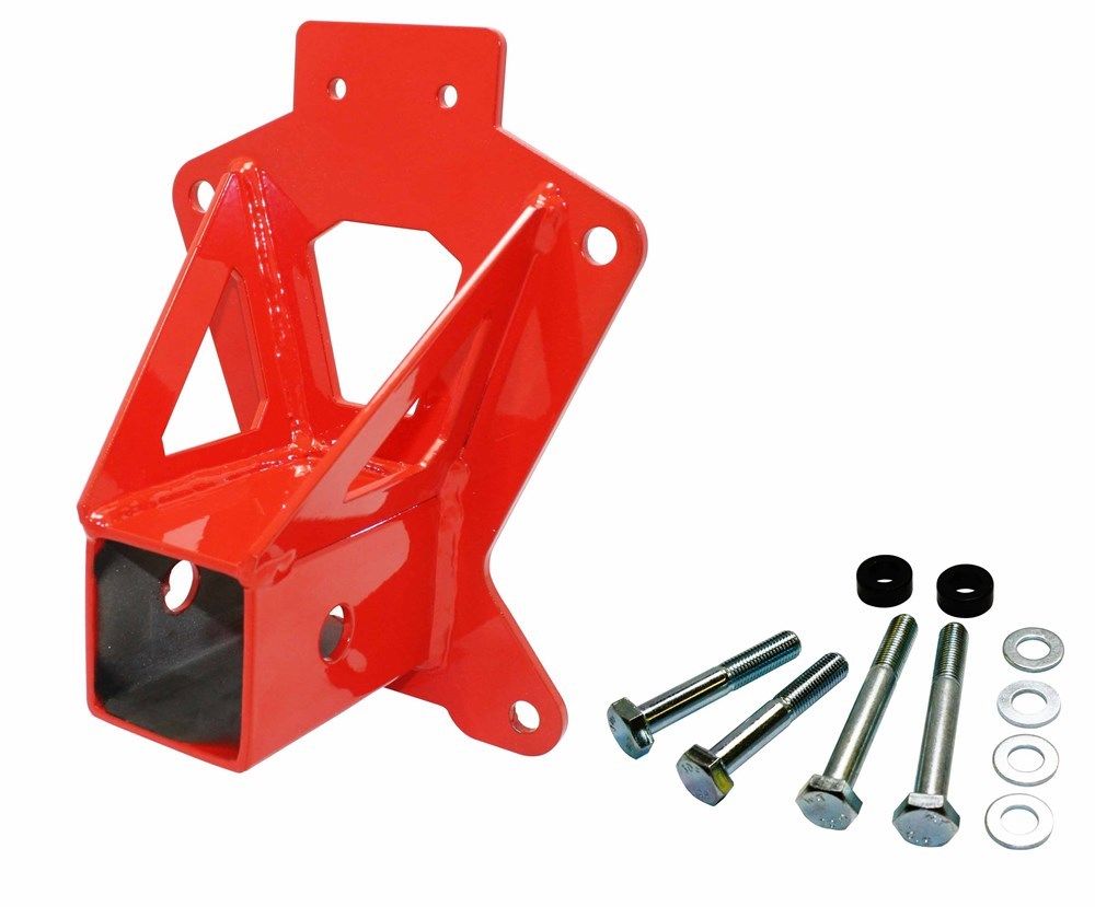 DragonFire Blue Bolt On Receiver Tow Hitch 2/" Polaris RZR XP1000 XP 4 1000