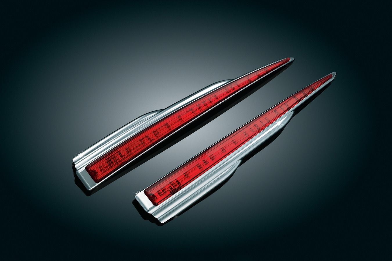 Kuryakyn Chrome Red LED Rear Light Bar for Harley Trikes Tri Glide 0915 eBay