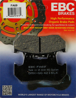 FA69 EBC Brake Pads XL600V CN250 CBX CB1000C CB450SC CB650 CB650SC See Desc