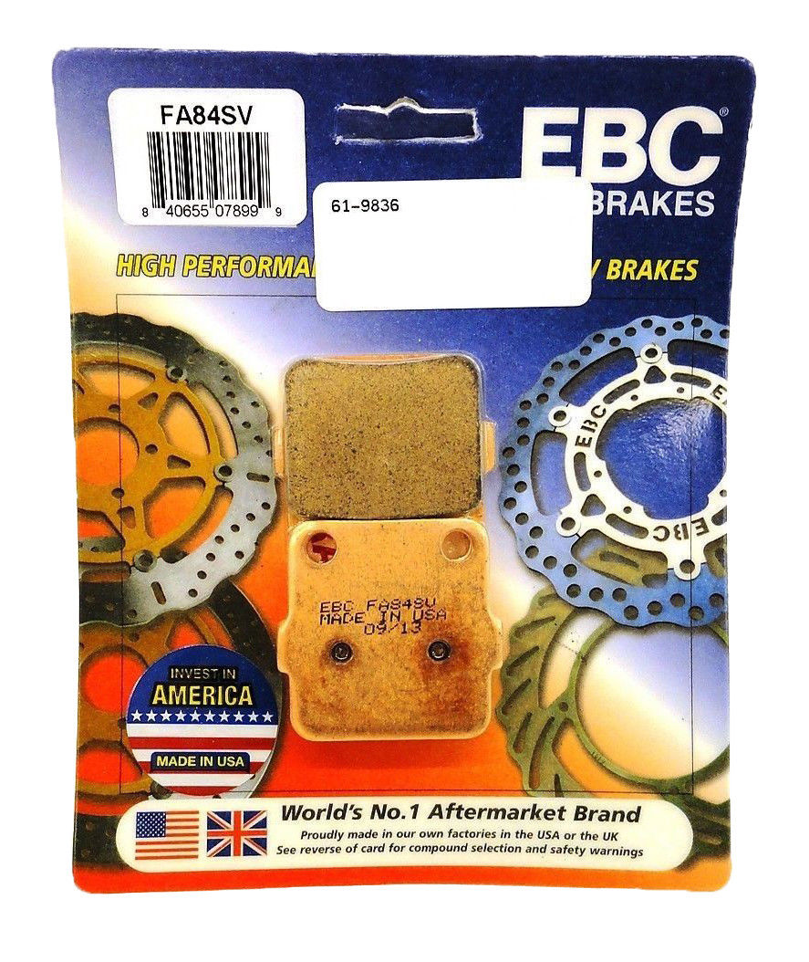 EBC Severe Brake Pads Front Caliper Pad Yamaha 1999 YFM 350 Big Bear FA84SV