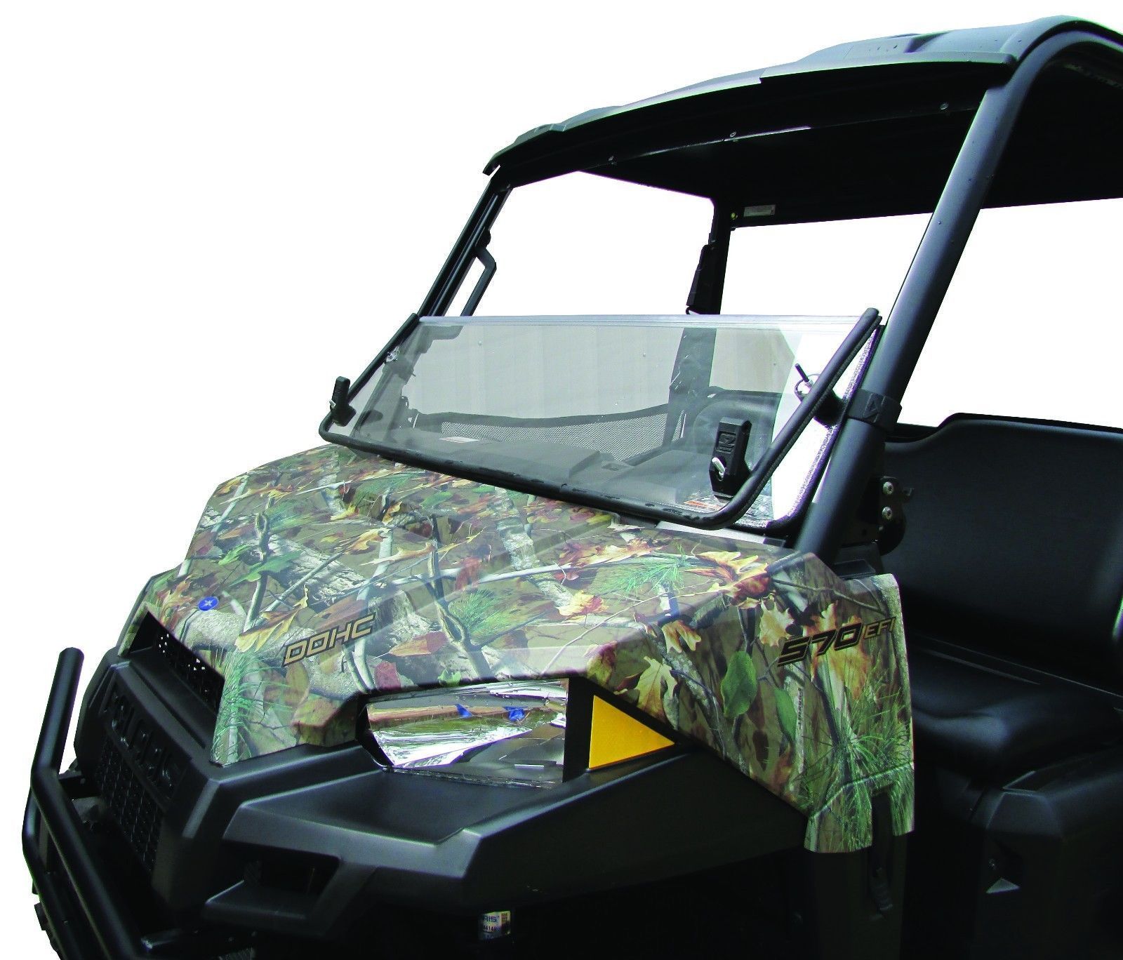 Seizmik Full Folding VersaFold Windshield Polaris Midsize Ranger ETX