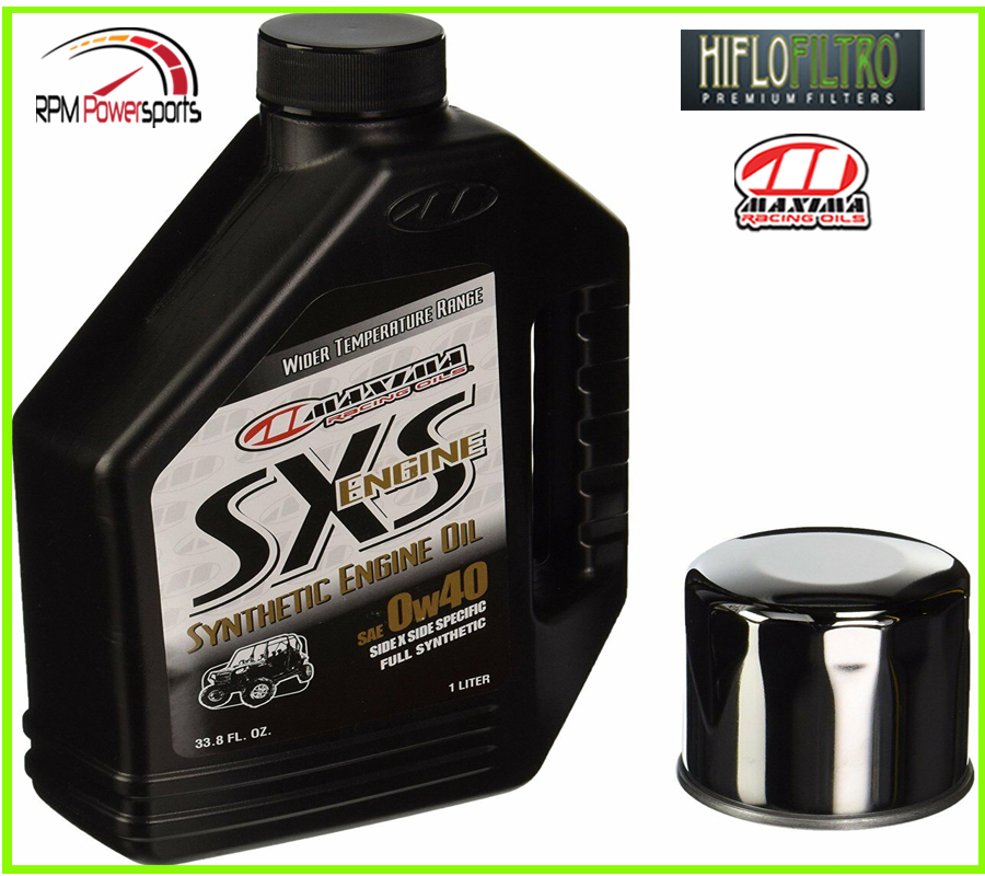 SXS Premium Side x Side Engine Oil Change Kit Yamaha Rhino 450/660, 3 L