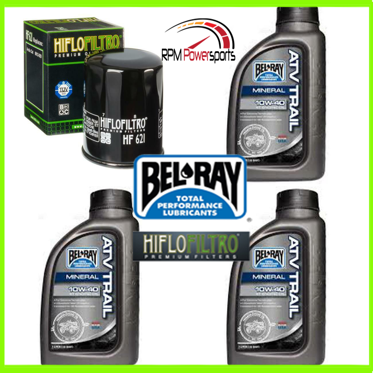 Complete Engine Oil Change Kit for ATV ARCTIC CAT 500 4x4 Automatic 08