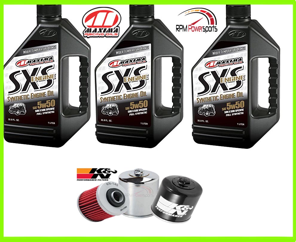 POLARIS RANGER RZR XP 1000 20142018 MAXIMA SYNTHETIC OIL AND OIL FILTER KIT eBay