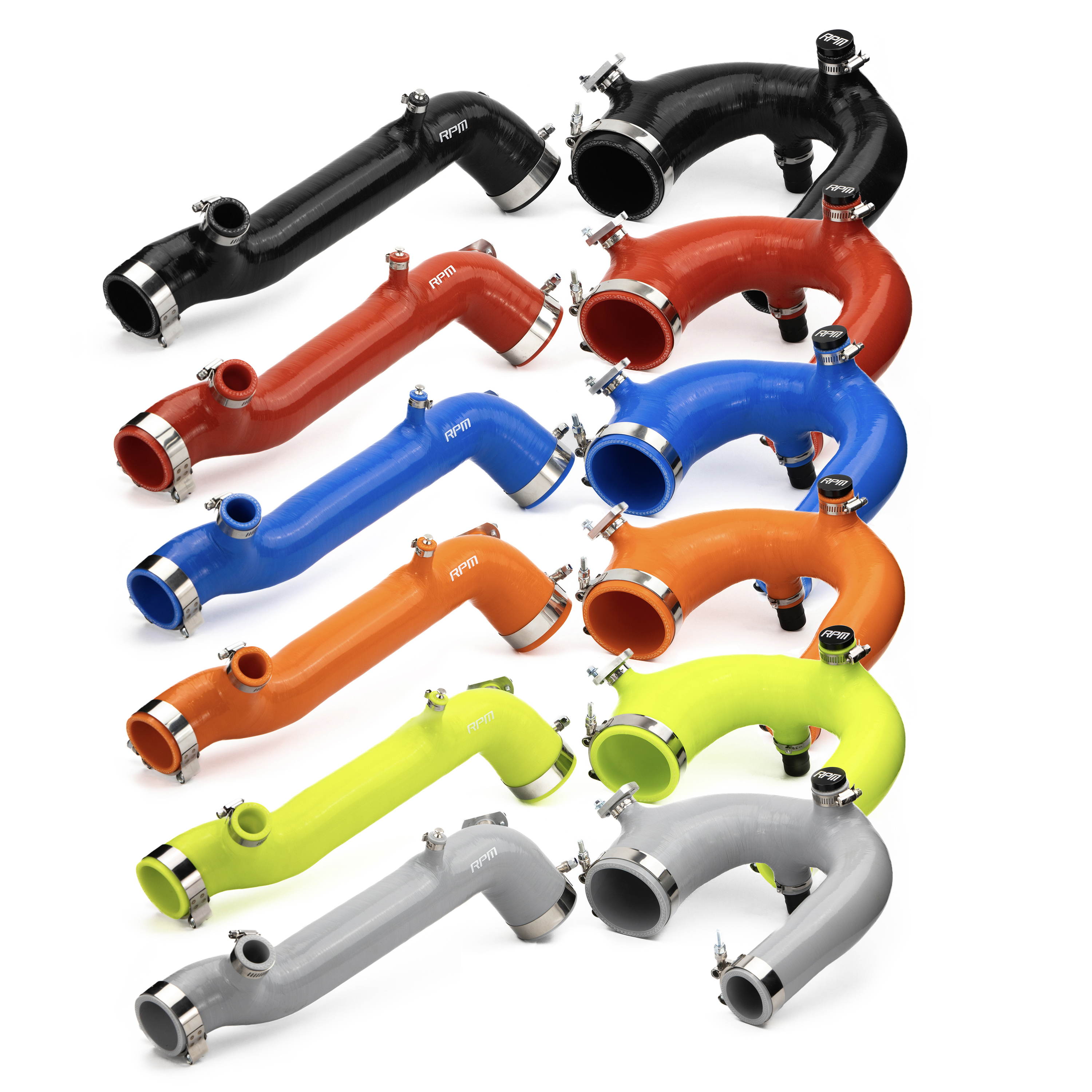 RPM SxS Polaris RZR PRO XP & Turbo R Silicone Intake & Charge Tube SET