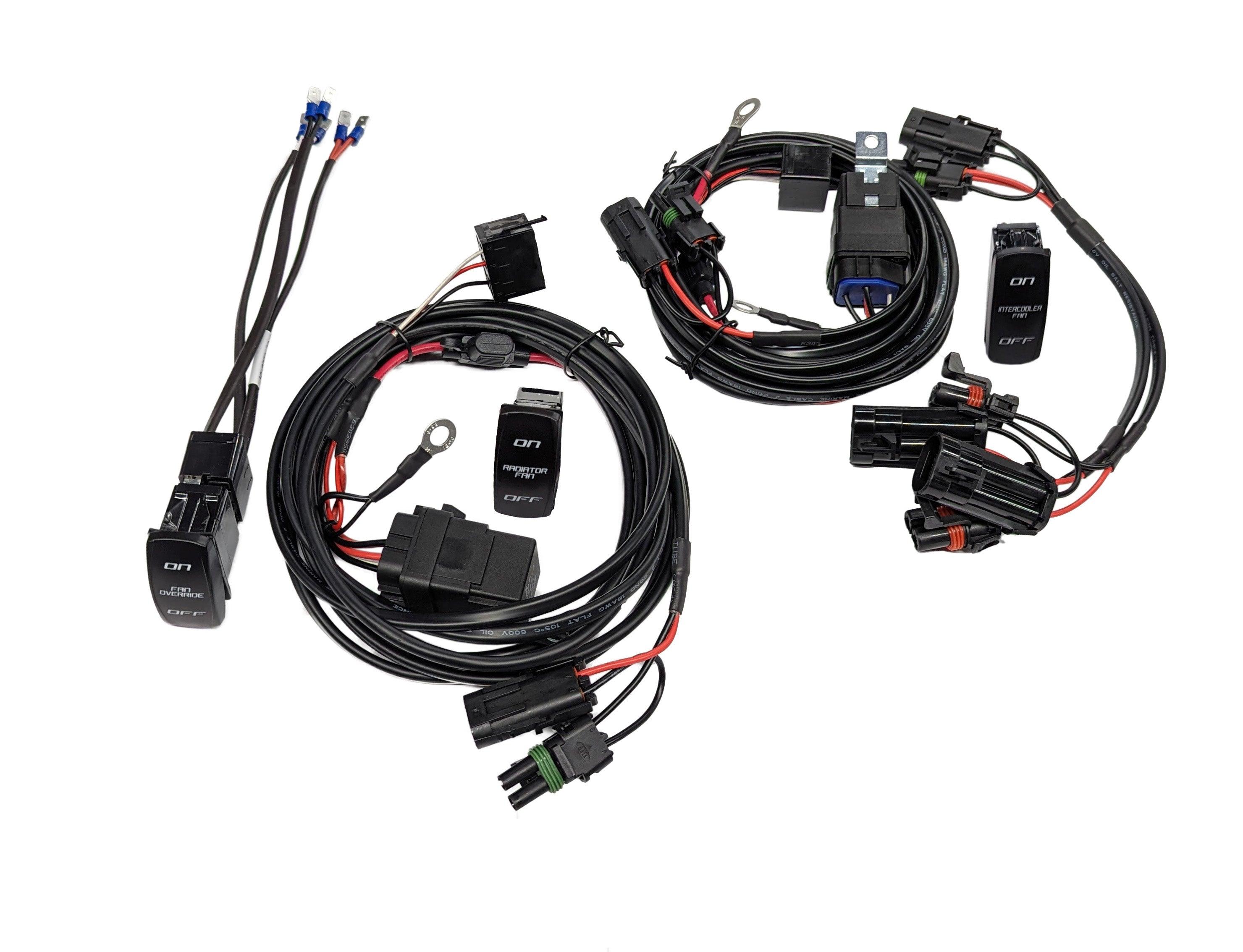 Can Am Maverick R Radiator & Intercooler Fan Override Kits