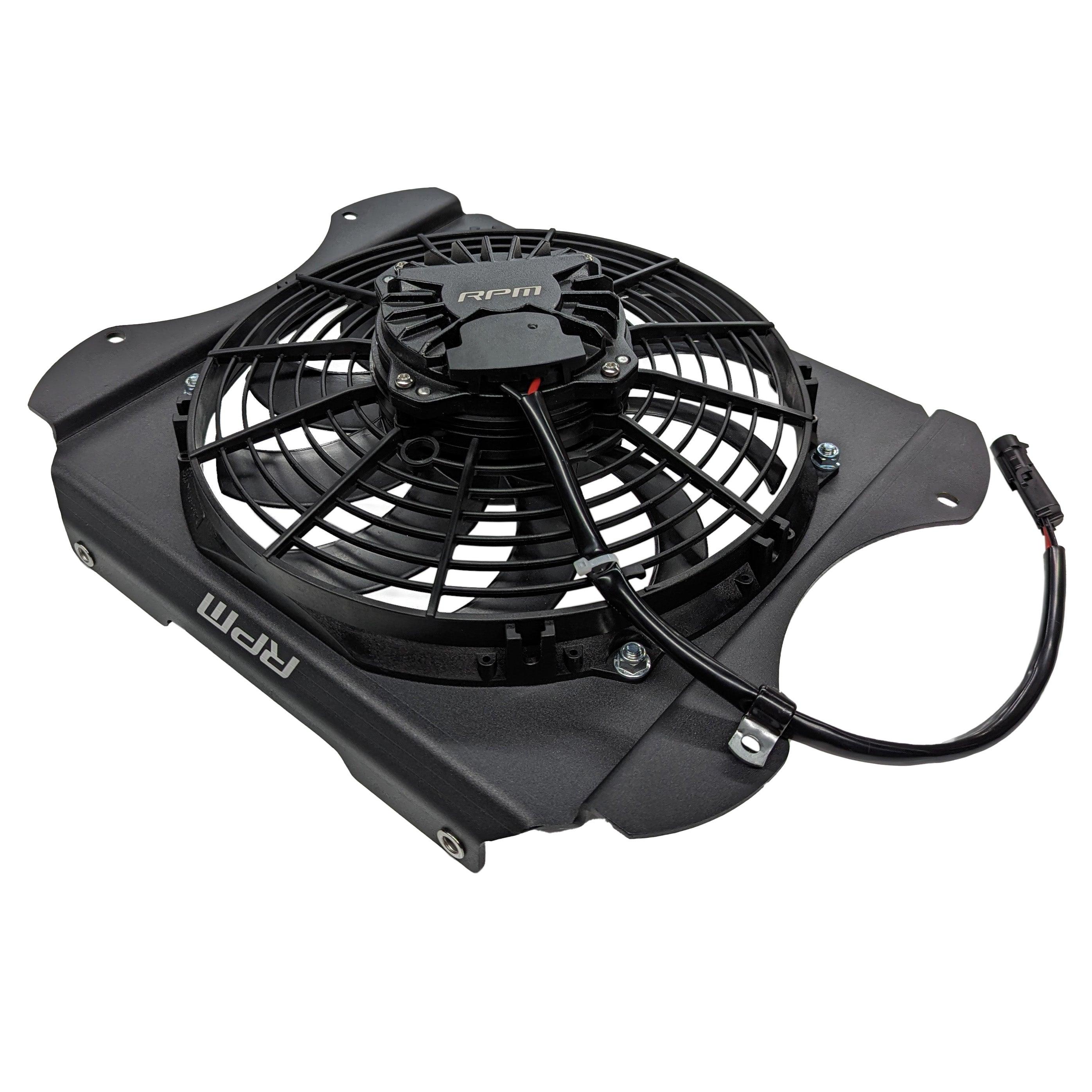 Can-Am X3 2020-2025 Sealed Intercooler Fan Shroud and 10