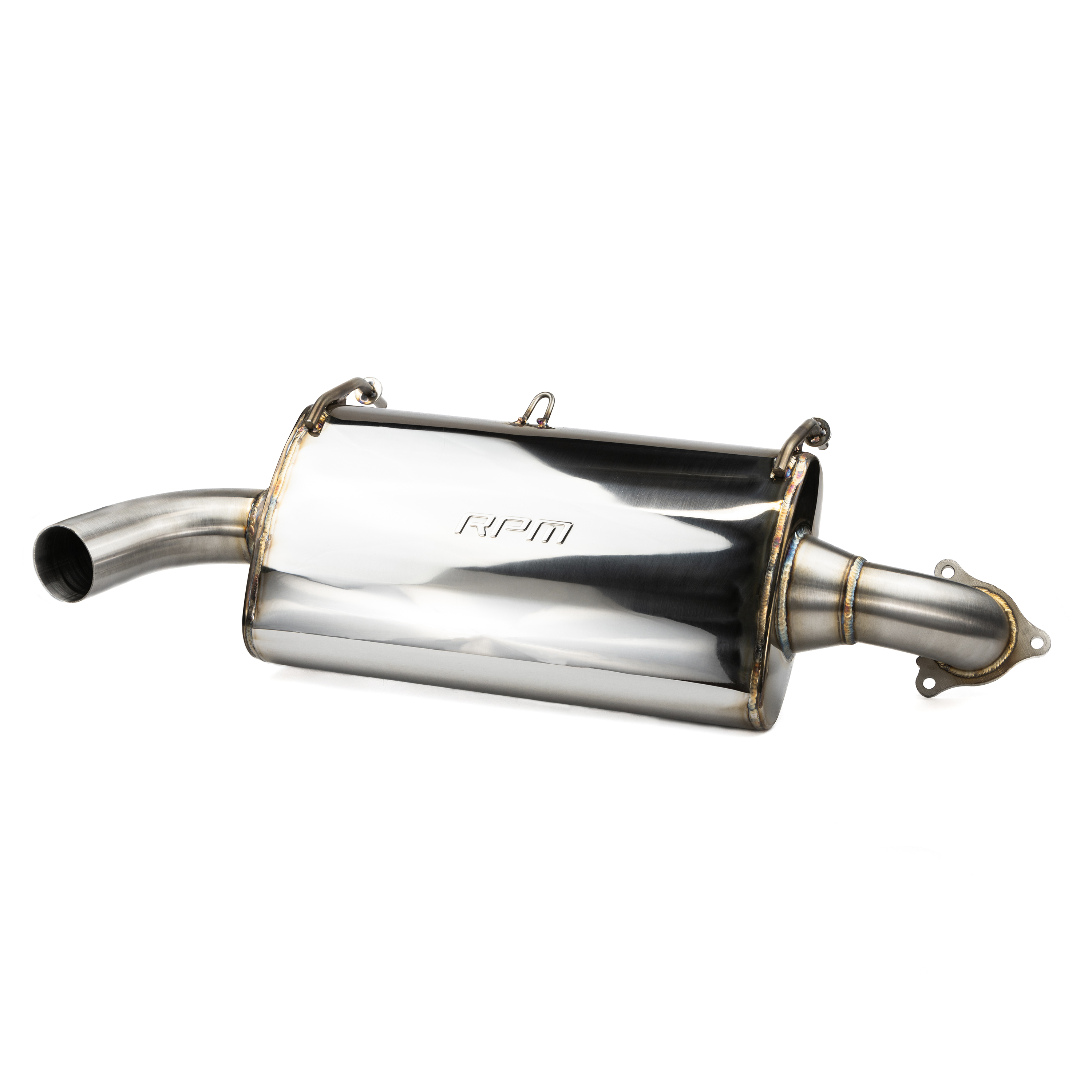 RPM 2016-2022 Polaris RZR XPT Turbo Sport Muffler, Slip-On Sport Muffler