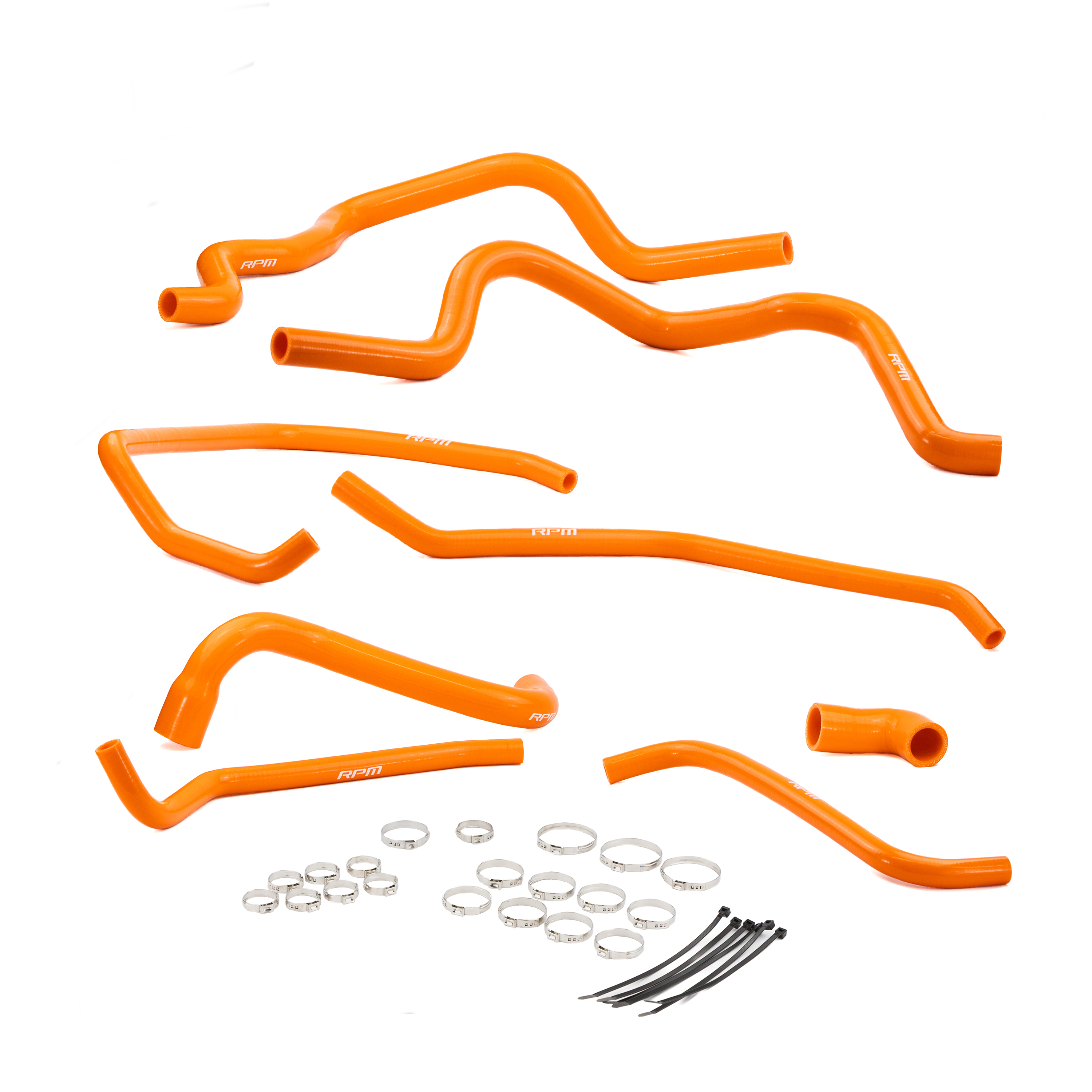 RPM Can-Am Maverick R Orange Coolant Hoses Kit