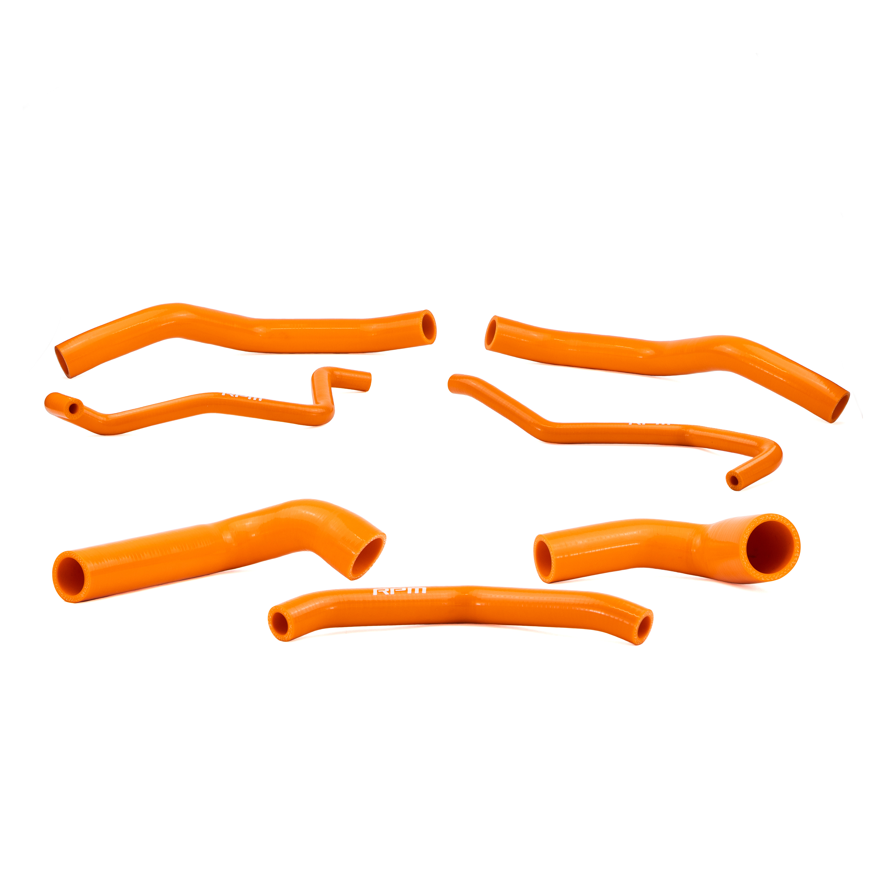 RPM Pro R Orange Silicone Coolant Hoses Kit
