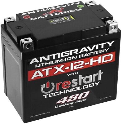 Antigravity ATX12-HD RE-START Lithium-Ion Battery for Motorcycles
