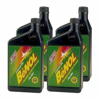 Klotz BC-172 BC172 Benol Racing Castor 2-Stroke Semi Synthetic Motor Oil 4 Quart